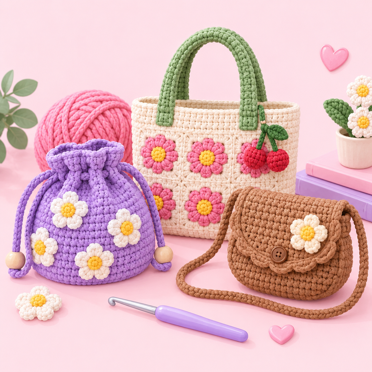 Crochet Bag Pattern Collection